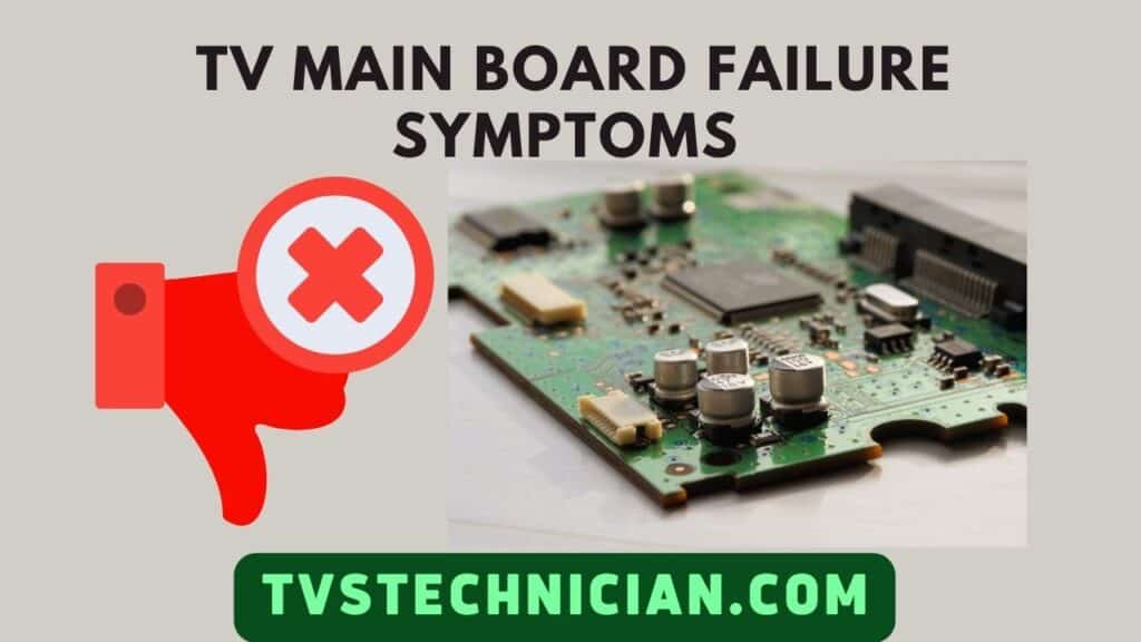 How To Repair TV Main Board