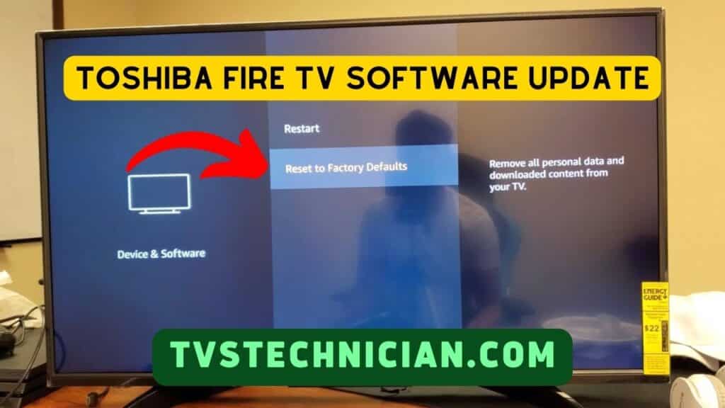 Toshiba Fire Tv Sound Not Working - Factory Reset to Fix it