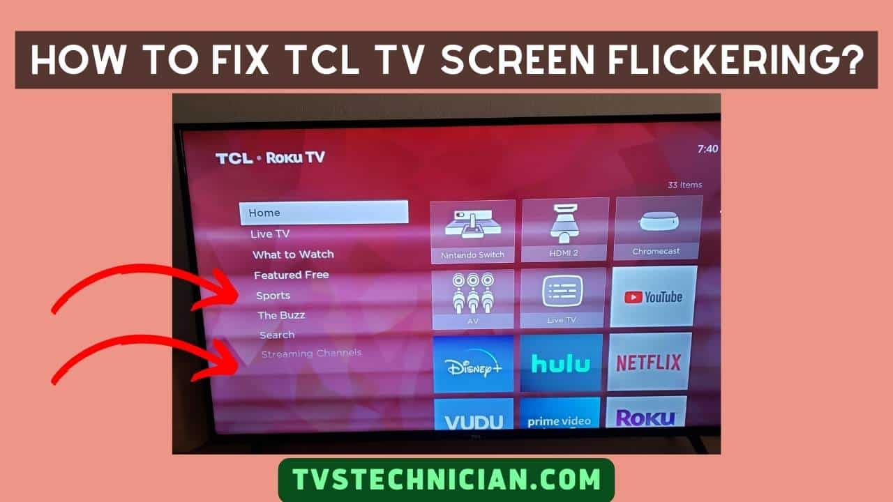 How To Fix TCL TV Screen Flickering