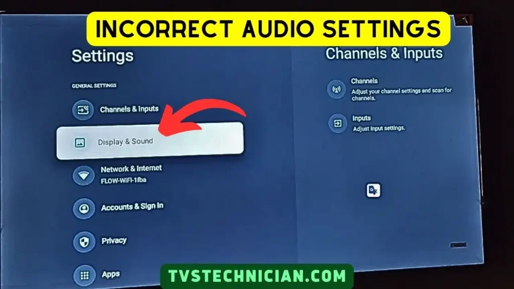 How to Fix TCL TV Sound Issues_ Incorrect Audio Setting