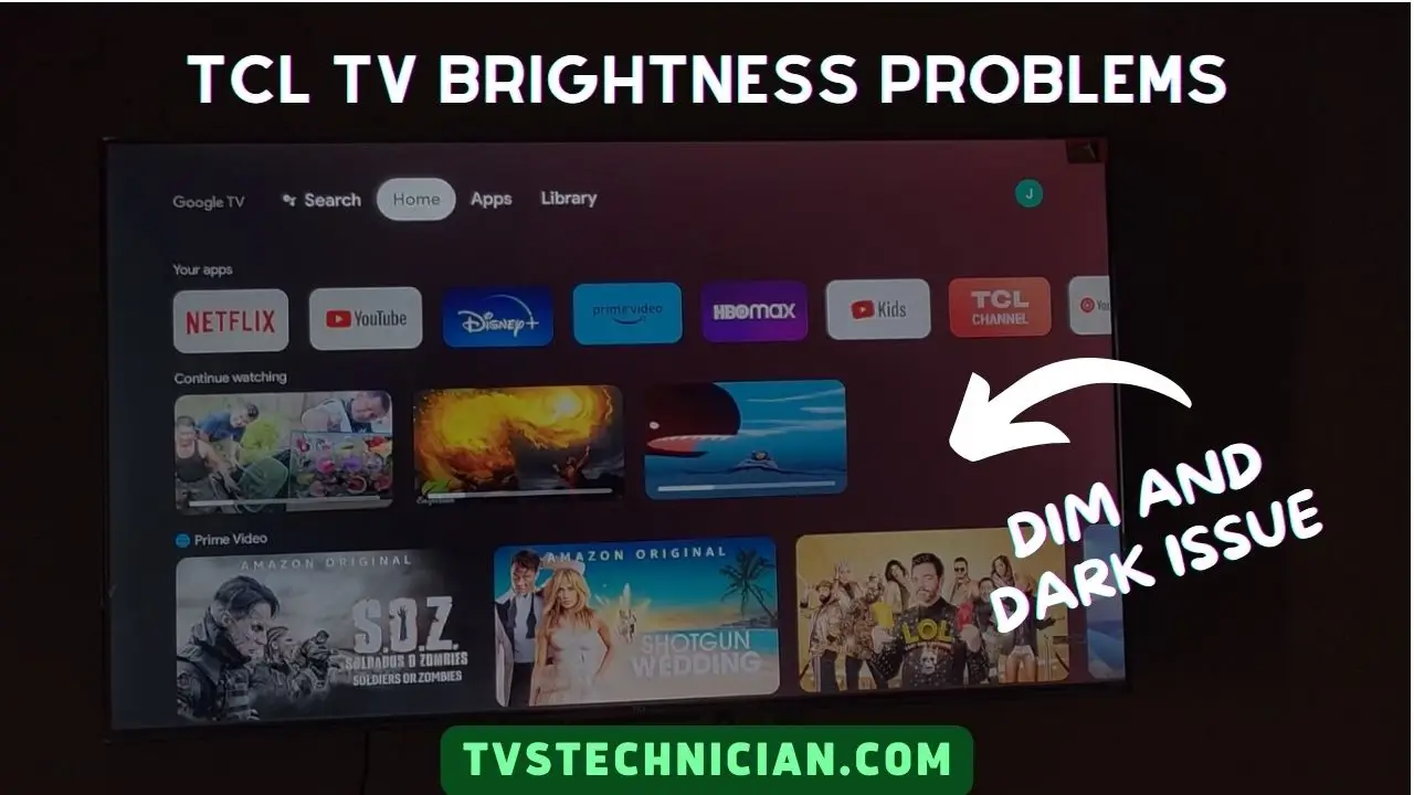 TCL TV Brightness Problem