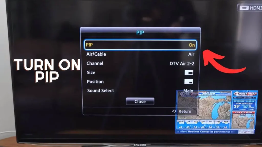 How To Do Picture-in-Picture On A Samsung TV 