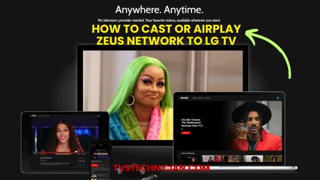 How To Watch Zeus On LG Smart TV How to Cast or AirPlay Zeus Network to LG TV