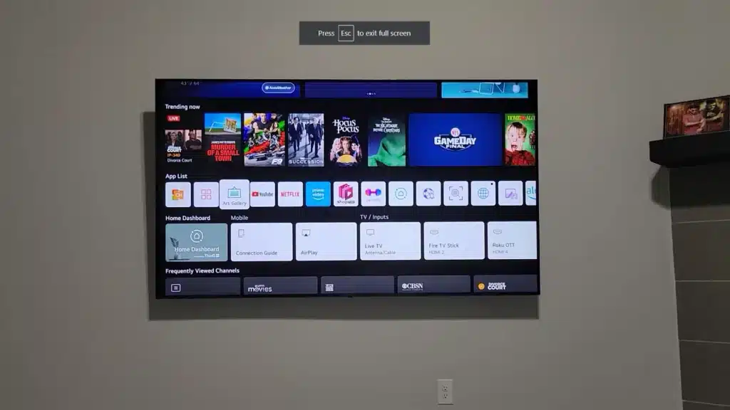 Is LG TV Gallery Mode Really Worth It